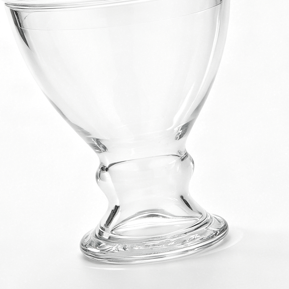 69331	 D8"H13" - GLASS APOTHECARY JAR WITH LID