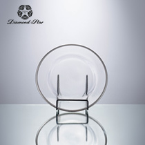 D8.3"H0.8" - GLASS PLATE AND STAND