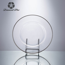 D10.6"H0.8" - GLASS PLATE AND STAND