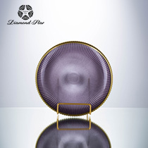 D8.3"H0.98" - GLASS PLATE AND STAND