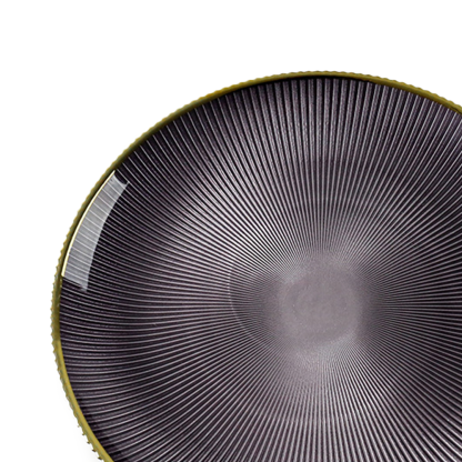 72238	 D12.4"H1.4" - GLASS PLATE AND STAND