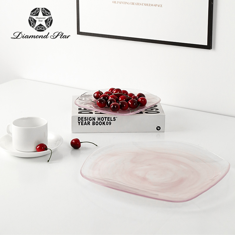 72242	 D10.63"H1.18" - GLASS PLATE AND STAND
