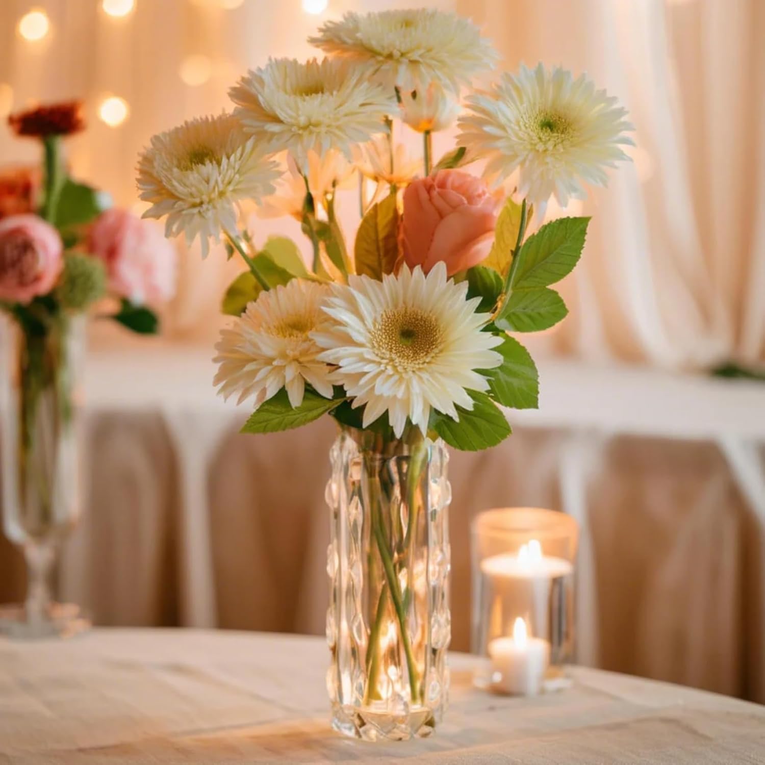 74151	 D3.9"H11.8" - GLASS VASE