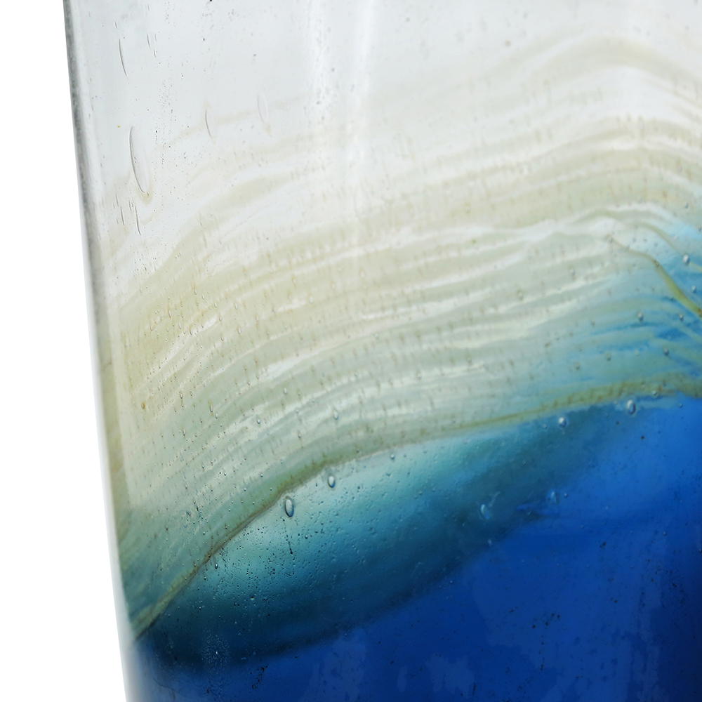 49577	 D12"H15.5" - GLASS VASE