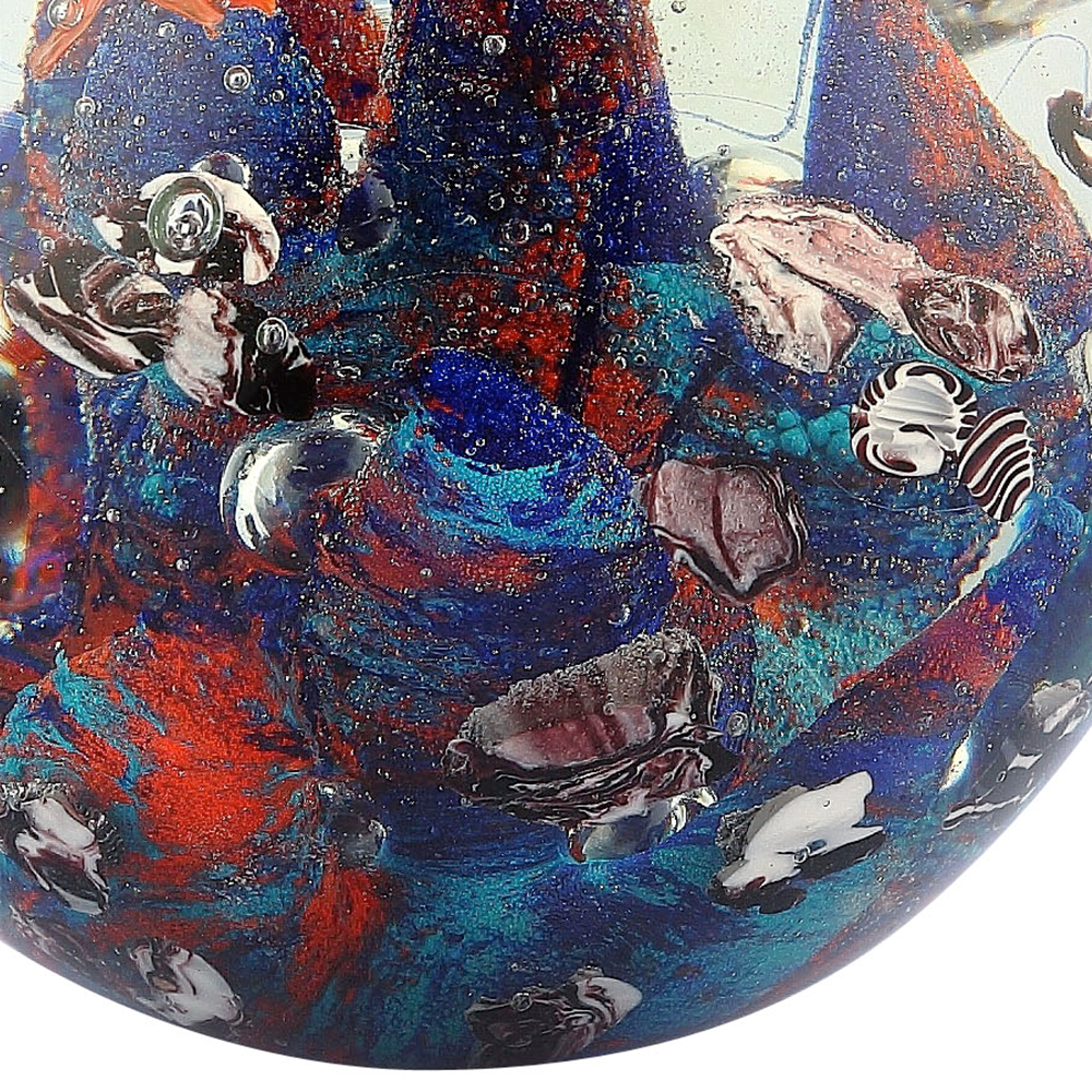 76110	 D4.5" - GLASS SPHERE FIGURINE