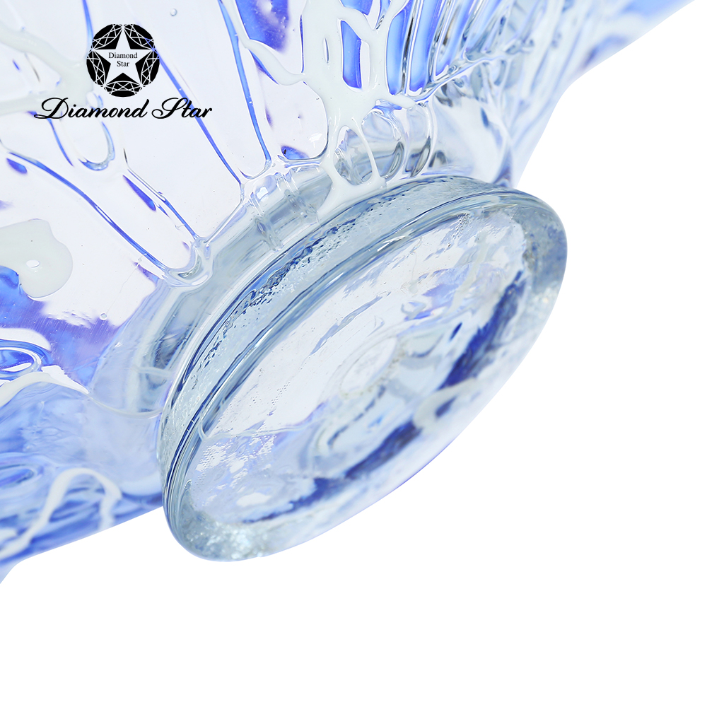 85289	 D19.5"H8.5" - ART GLASS WALL PLATE