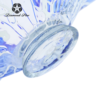 85289	 D19.5"H8.5" - ART GLASS WALL PLATE