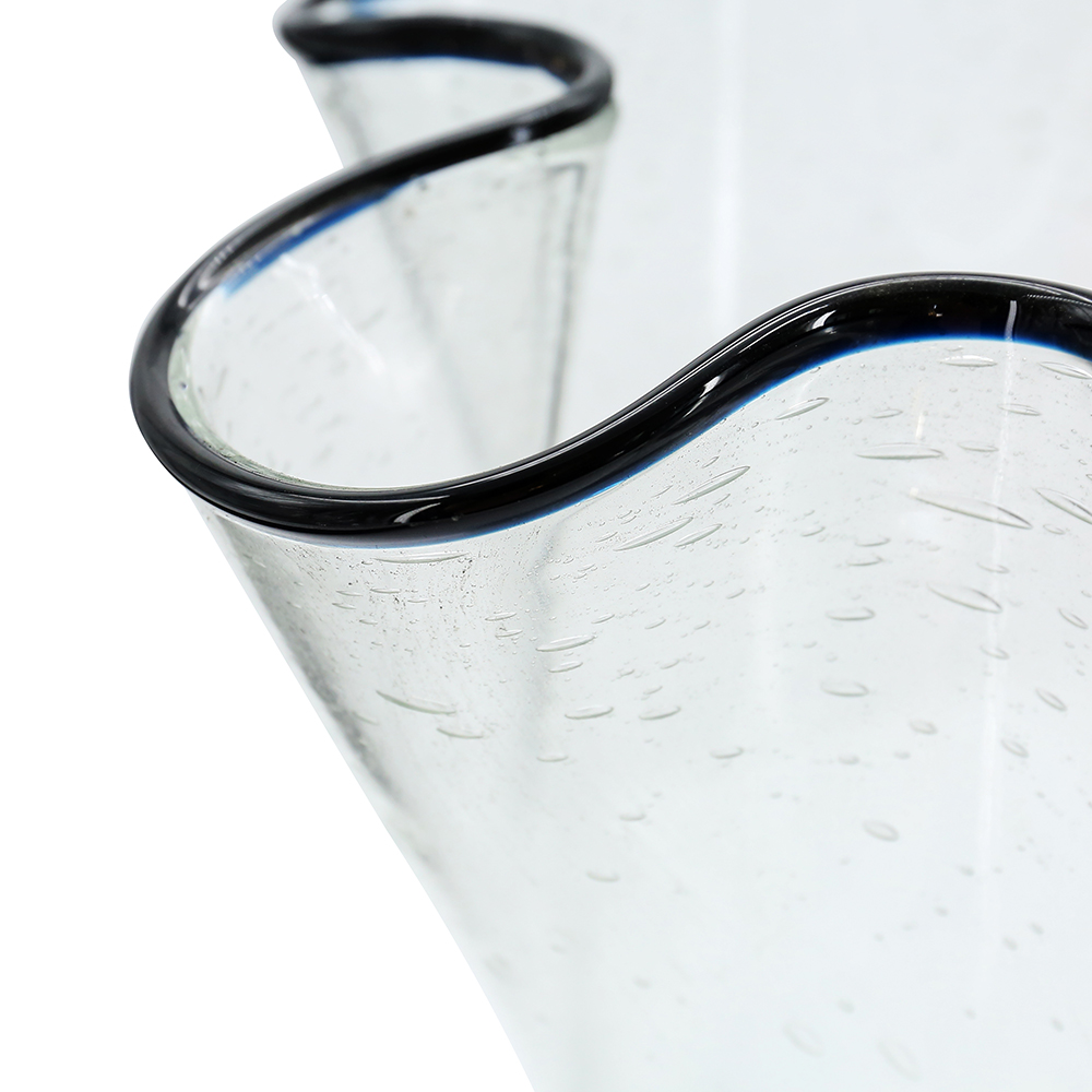 49577	 D12"H15.5" - GLASS VASE