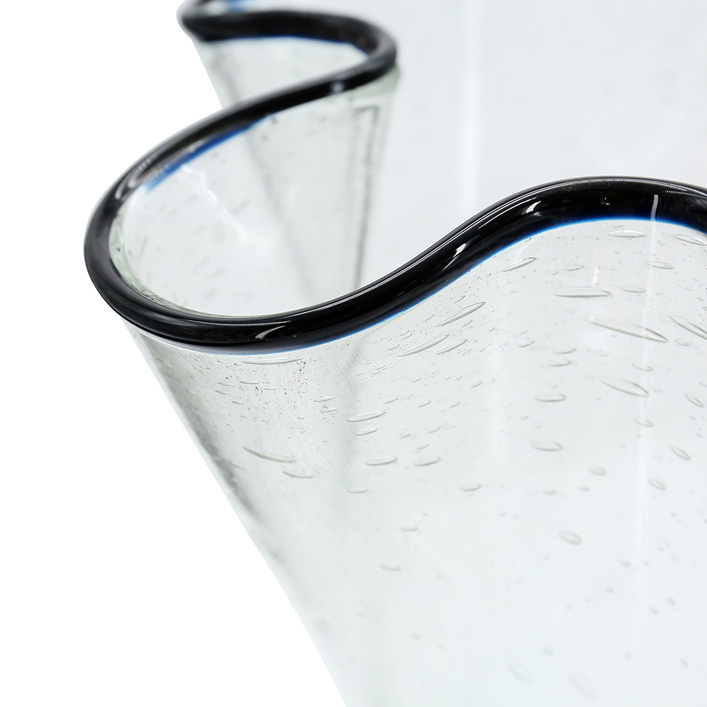 49577	 D12"H15.5" - GLASS VASE
