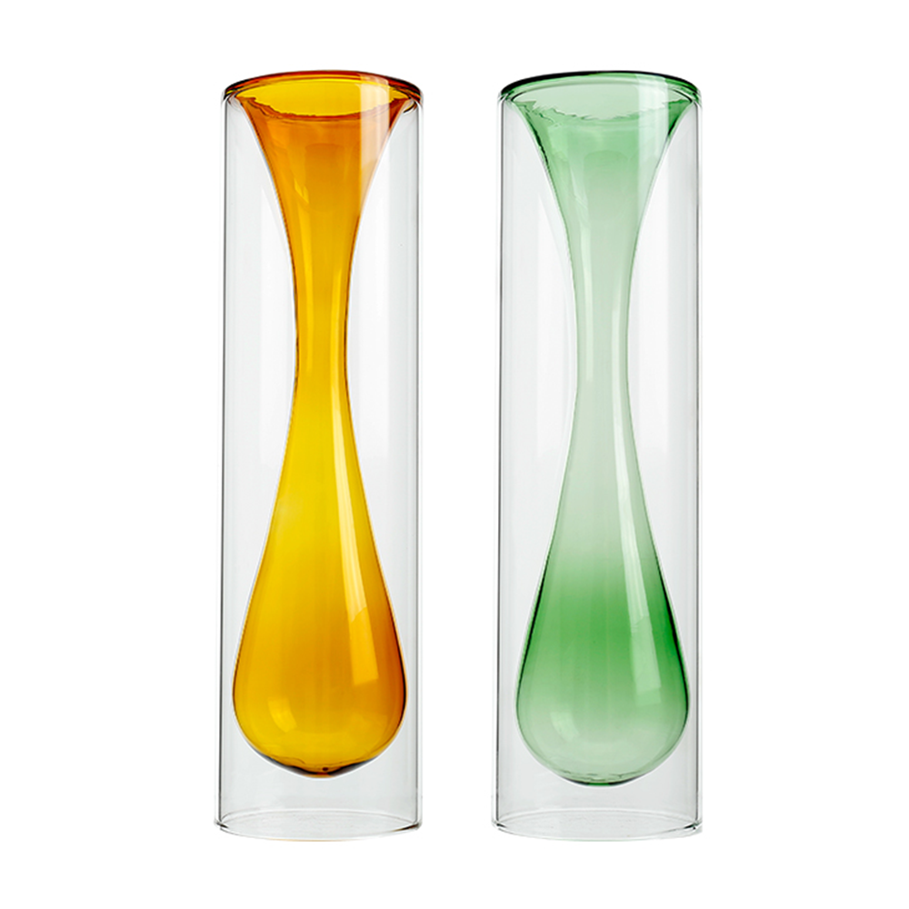 77111ASST-1 D2.6'' H9''  4ASST COLORS GLASS  8PCS/CASE
