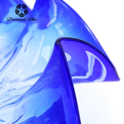 85289	 D19.5"H8.5" - ART GLASS WALL PLATE