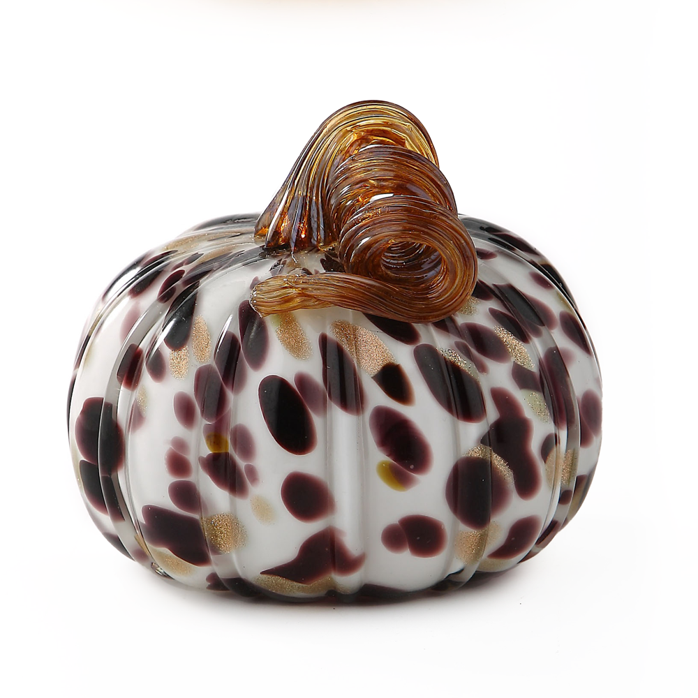 79441ASST	 D5.5"H5.5" - ASSORTED GLASS PUMPKINS
