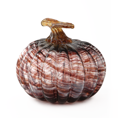 79443ASST	 *D7"H5.5" - ASSORTED GLASS PUMPKINS