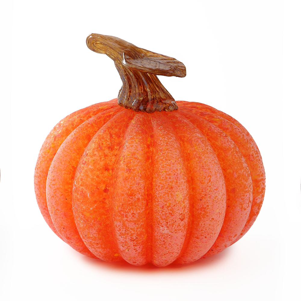 79443ASST	 *D7"H5.5" - ASSORTED GLASS PUMPKINS