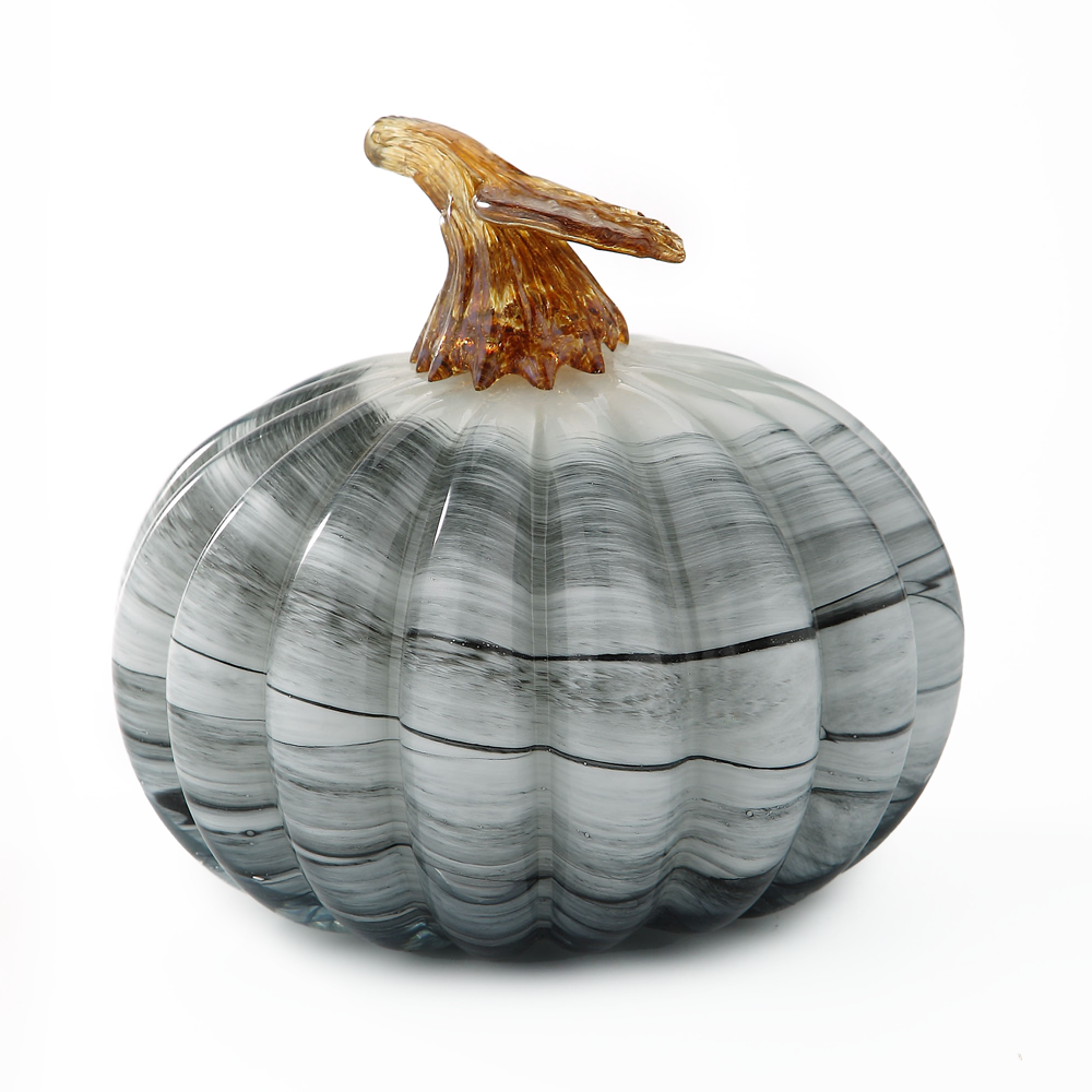 79443ASST	 *D7"H5.5" - ASSORTED GLASS PUMPKINS