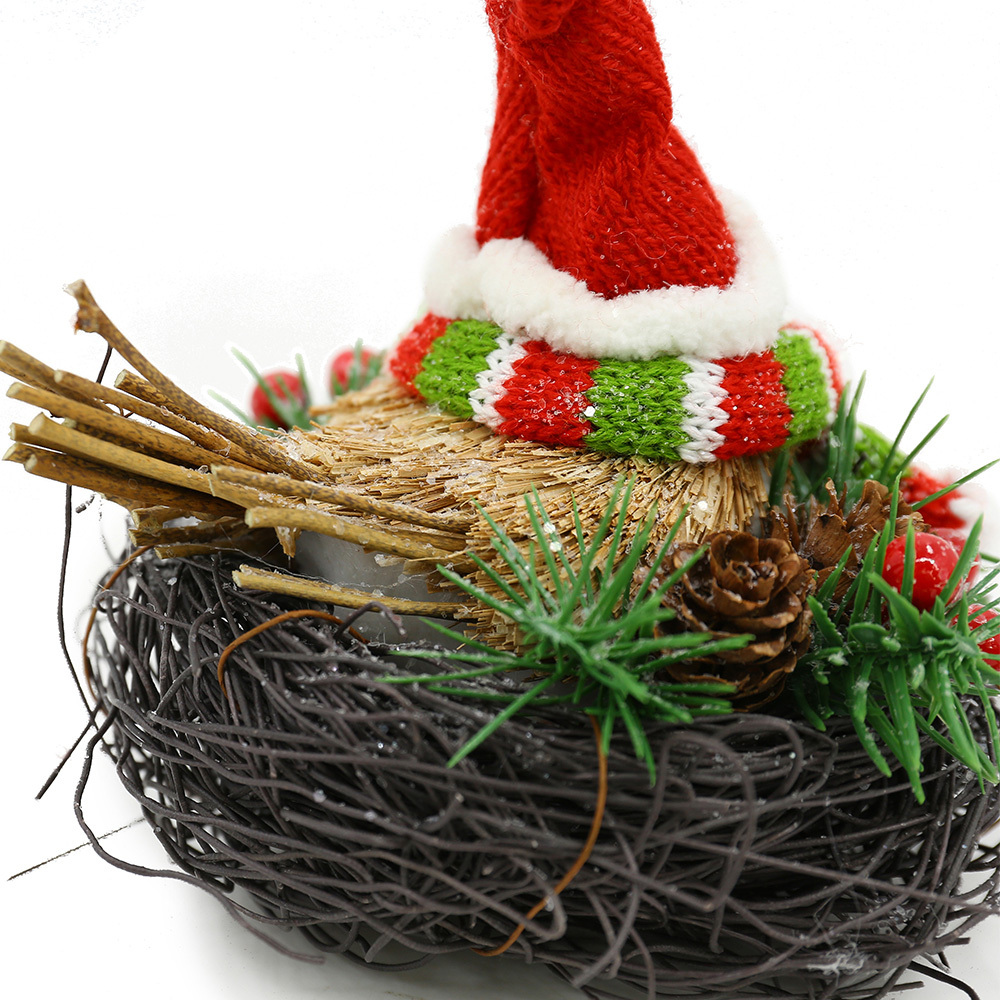 A31212 L3.9'' W4.3'' H3.9'' Christmas  Accessory 8SETS/CASE