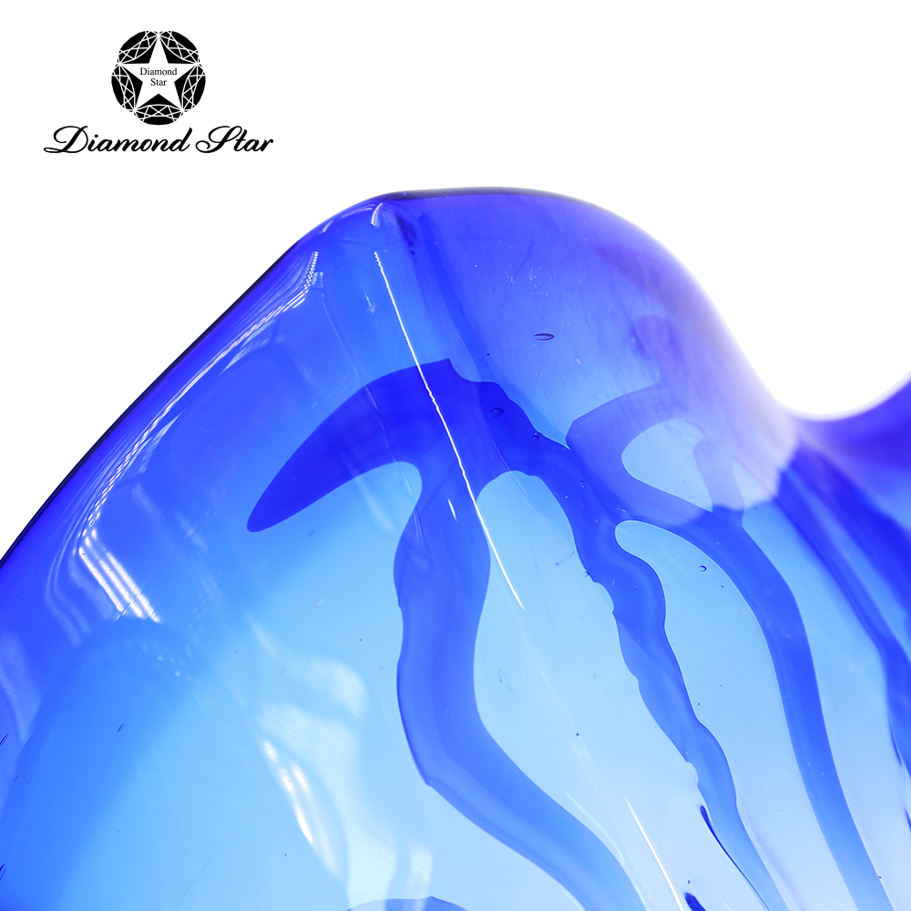 85289	 D19.5"H8.5" - ART GLASS WALL PLATE
