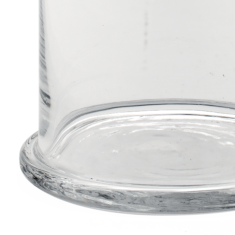 83065	 D6"H19" - GLASS APOTHECARY JAR WITH LID