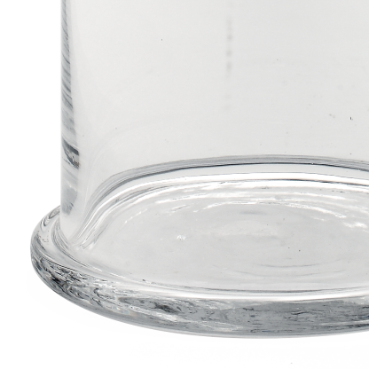 83065	 D6"H19" - GLASS APOTHECARY JAR WITH LID