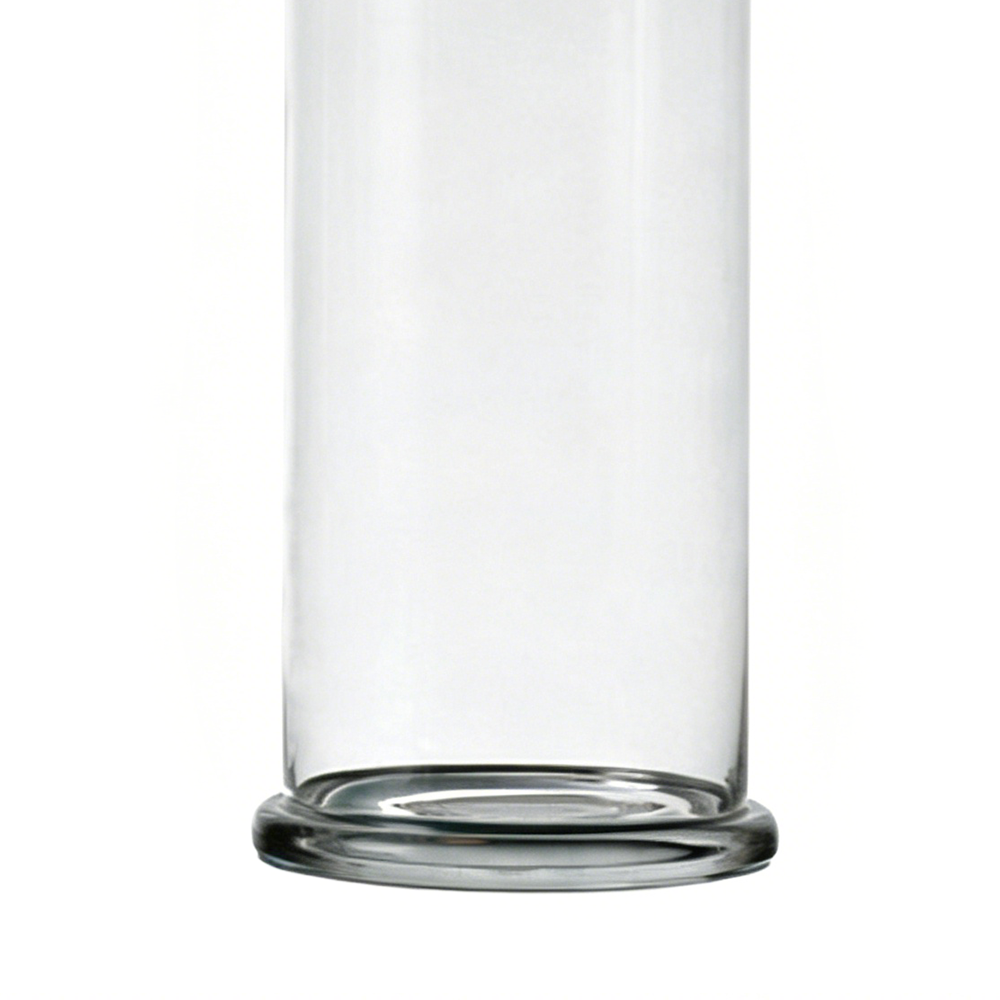 83066	 D6"H21" - GLASS APOTHECARY JAR WITH LID