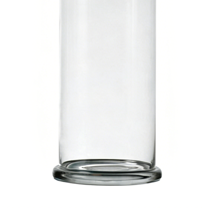 83066	 D6"H21" - GLASS APOTHECARY JAR WITH LID