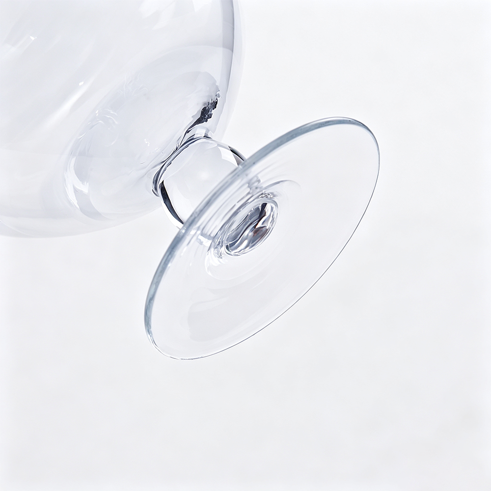83684A	 D5"H9" - GLASS APOTHECARY JAR WITH LID