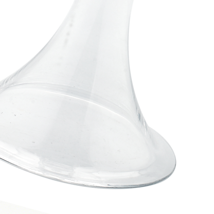 63005	 D6.5"H16.5" - GLASS APOTHECARY JAR WITH LID
