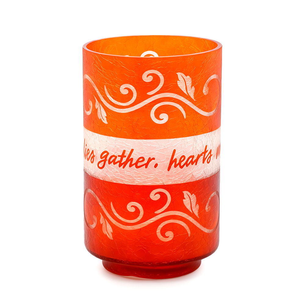 83765	 D6"H10" - GLASS VASE