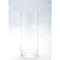 D5"H12" - CLEAR GLASS CYLINDER VASE