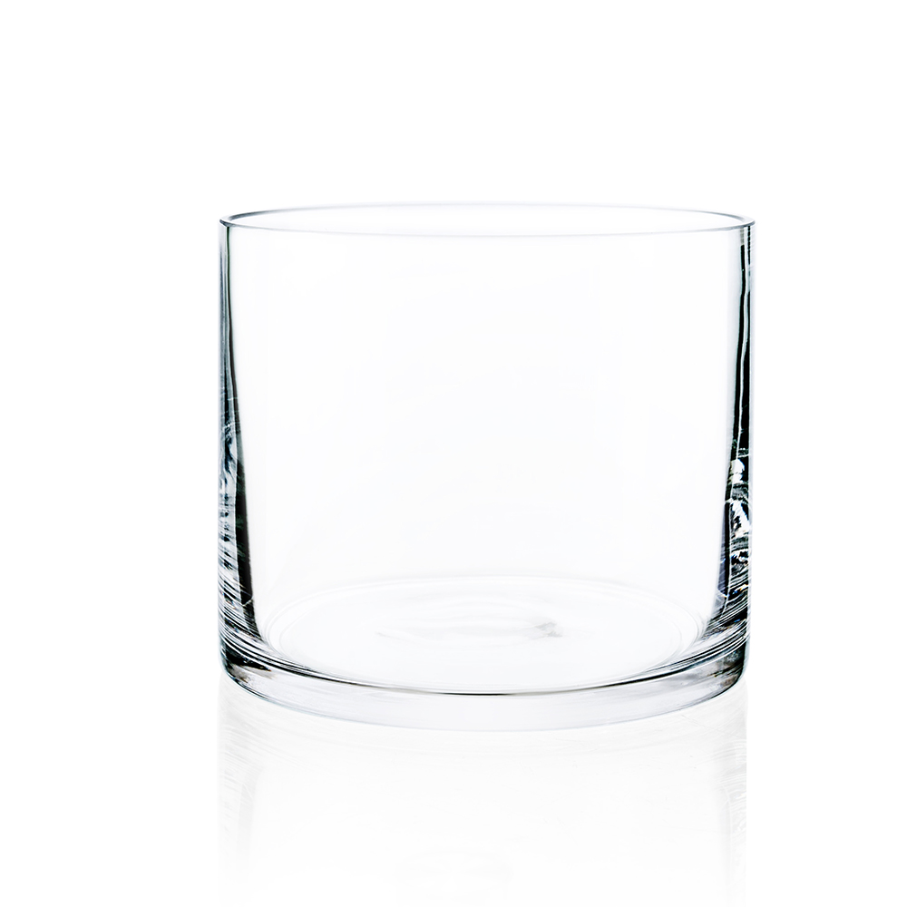 84105C	 D5"H5" - CLEAR GLASS CYLINDER VASE