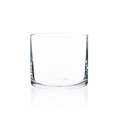 84105C	 D5"H5" - CLEAR GLASS CYLINDER VASE