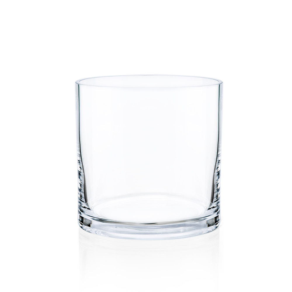 84106C	 D6"H6" - CLEAR GLASS CYLINDER VASE