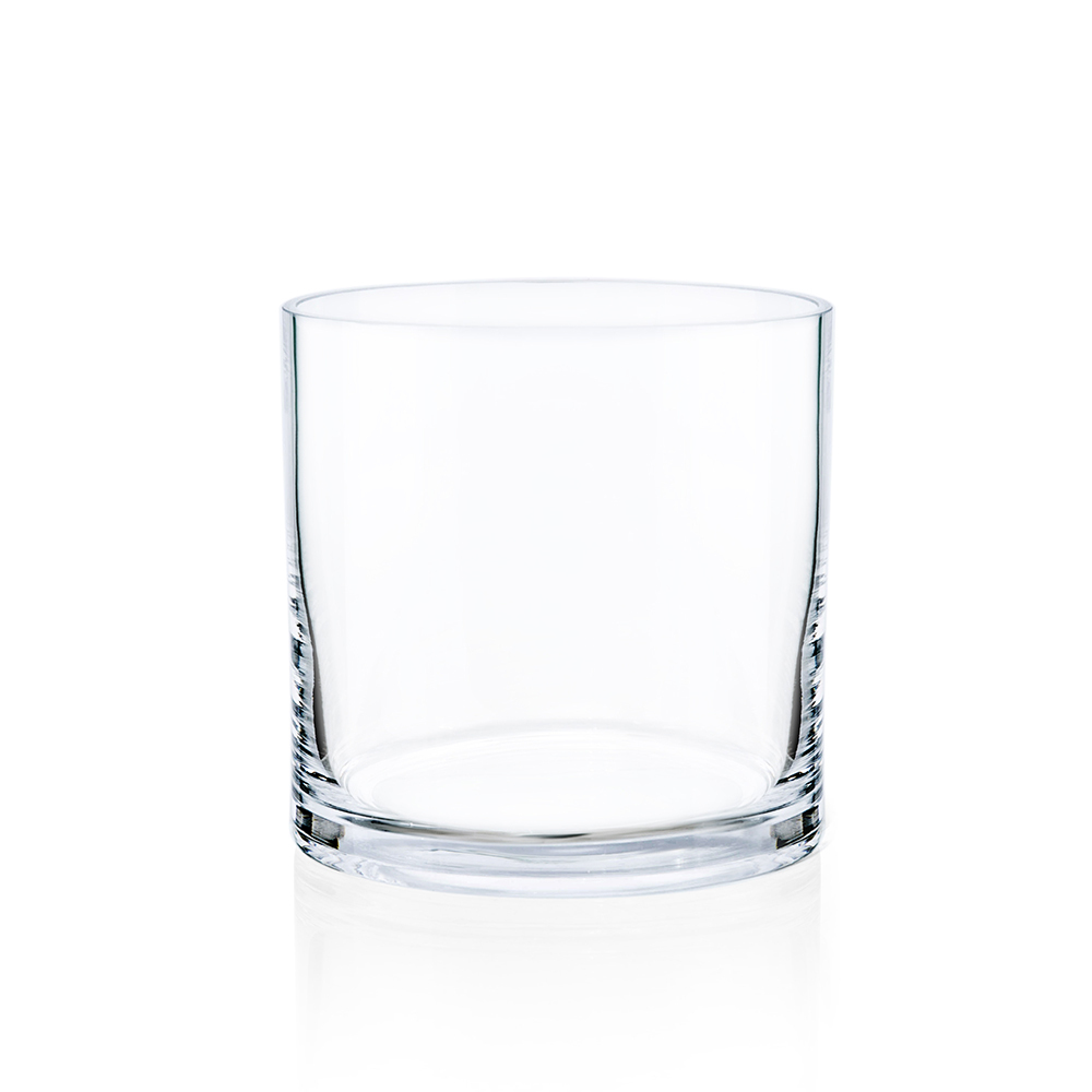 84106C	 D6"H6" - CLEAR GLASS CYLINDER VASE