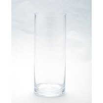 D4"H10" - CLEAR GLASS CYLINDER VASE