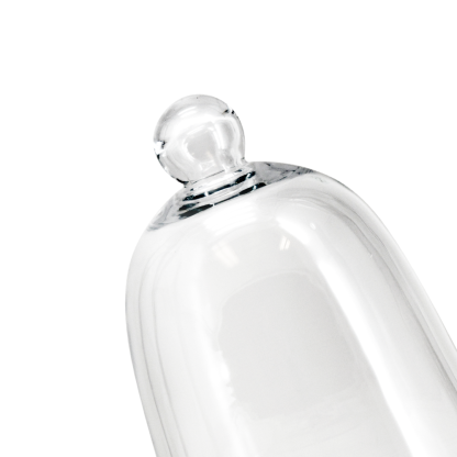 84266a	 D9.5"H12" - GLASS CLOCHE BELL JAR