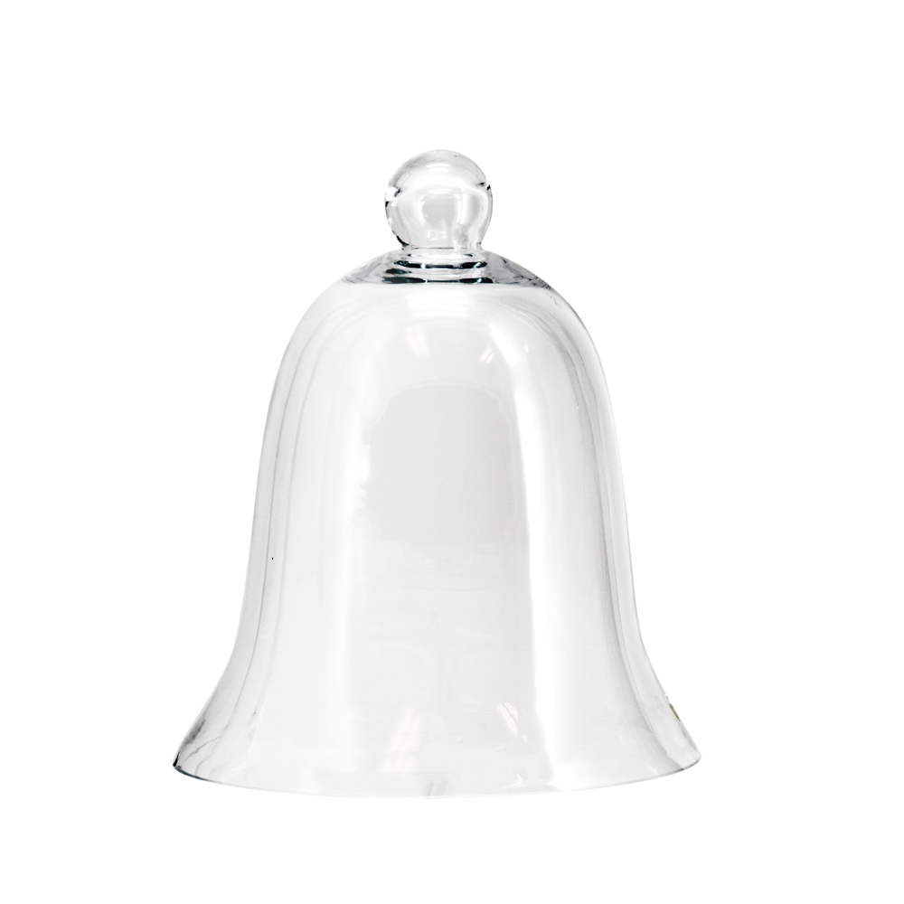 84266a	 D9.5"H12" - GLASS CLOCHE BELL JAR
