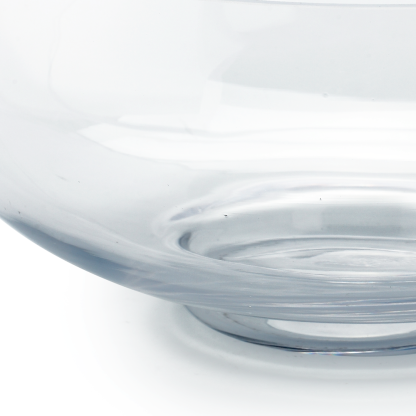 84839C	 D12.5"H6" - CLEAR GLASS BOWL
