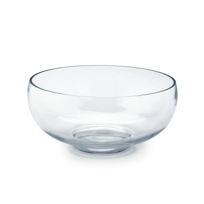84839C	 D12.5"H6" - CLEAR GLASS BOWL