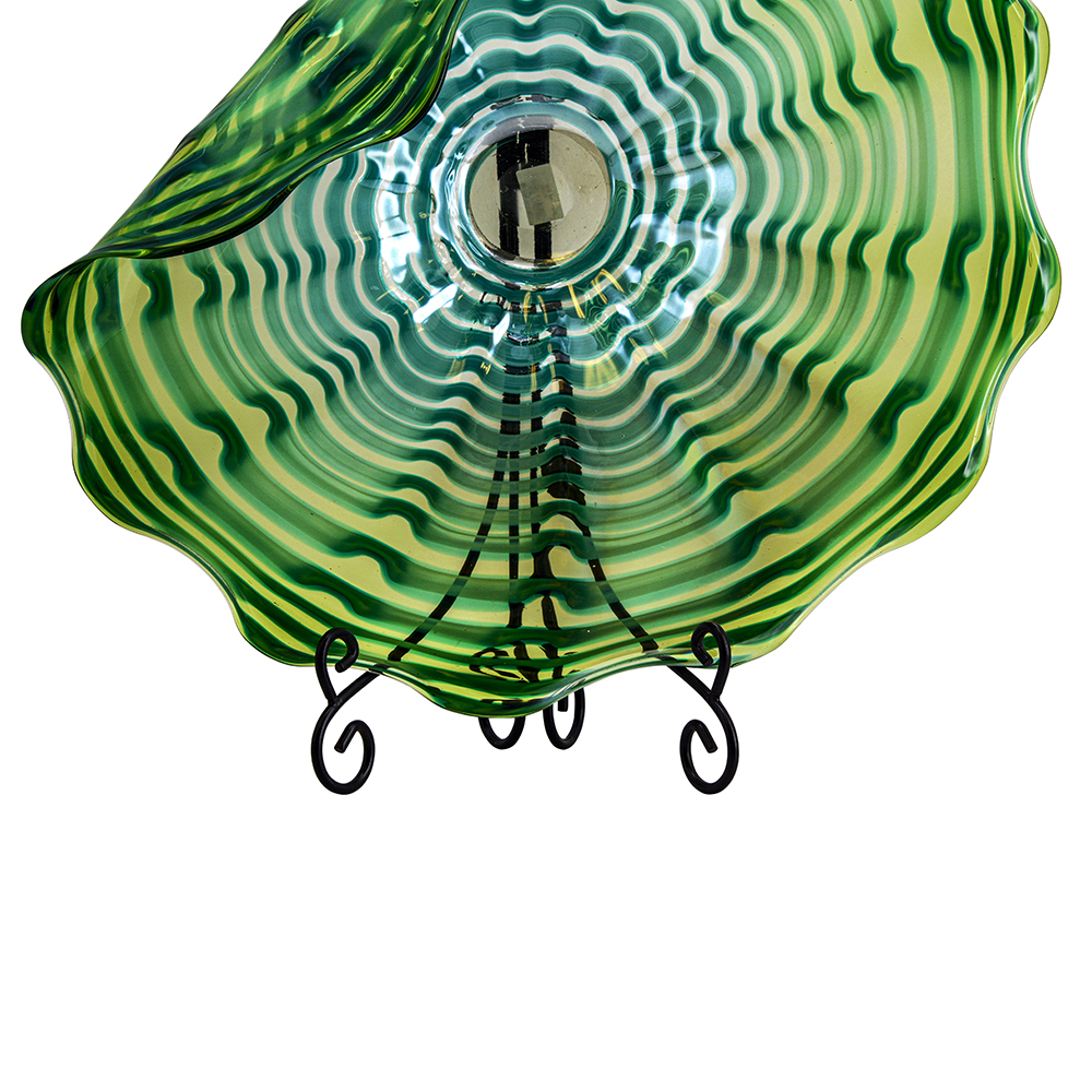 85232	 L23"W16.5"H8.5" - ART GLASS WALL PLATE