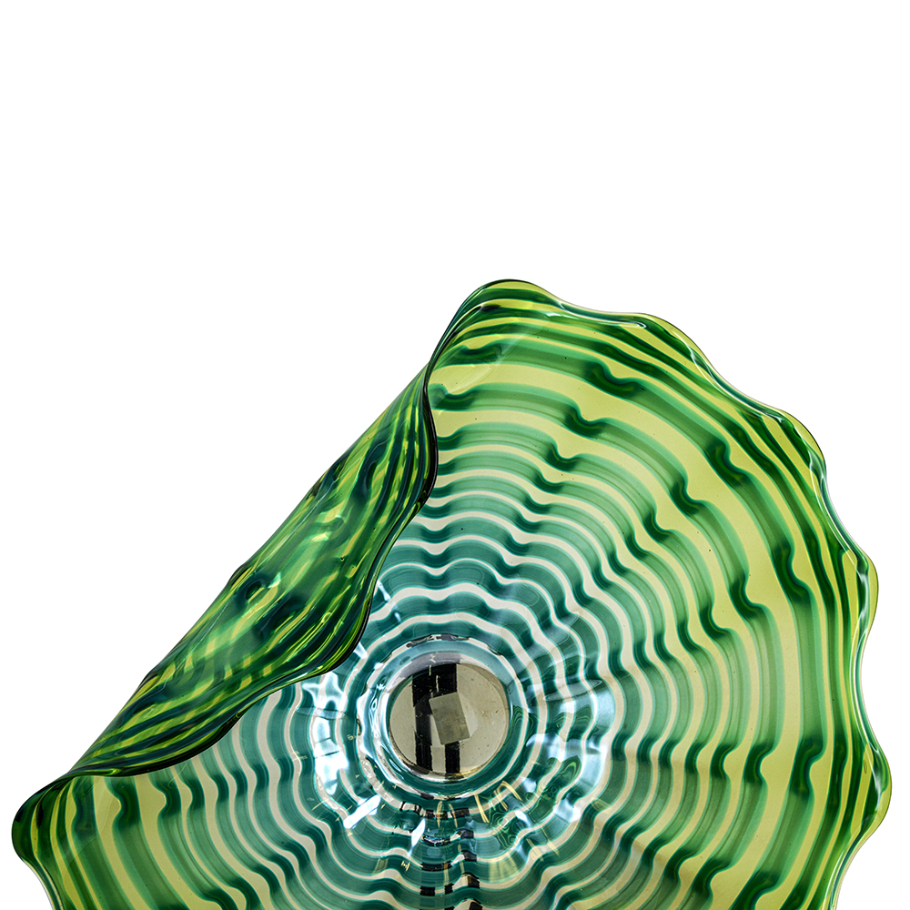 85232	 L23"W16.5"H8.5" - ART GLASS WALL PLATE