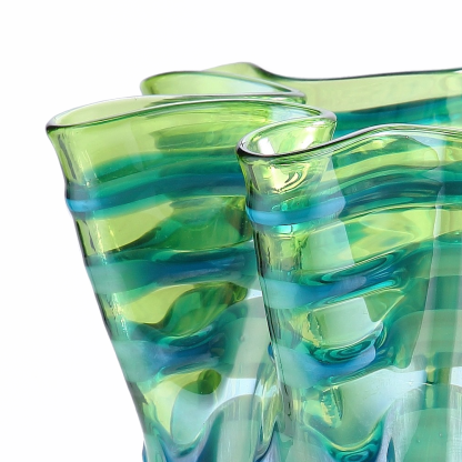 85272	 D9"H14" - GLASS VASE