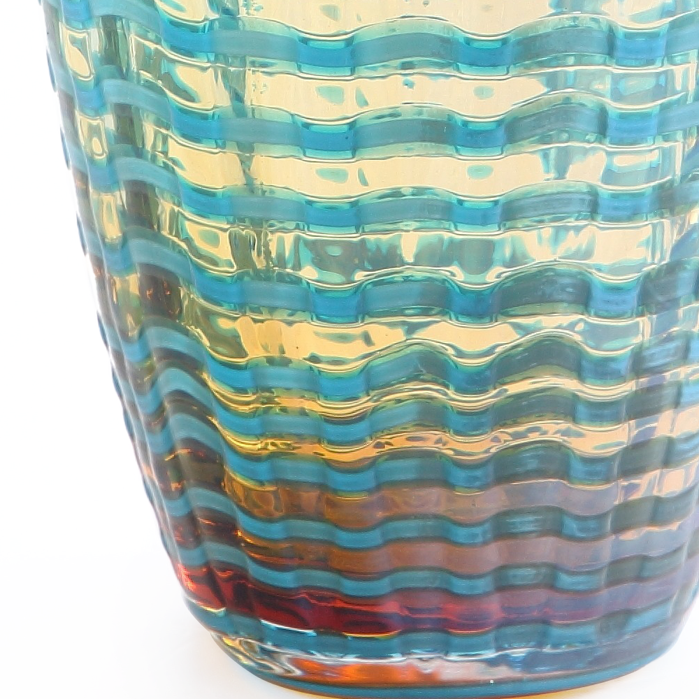 85272	 D9"H14" - GLASS VASE