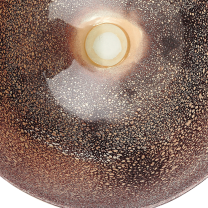 85479	 D25.5"H6" - ART GLASS WALL PLATE