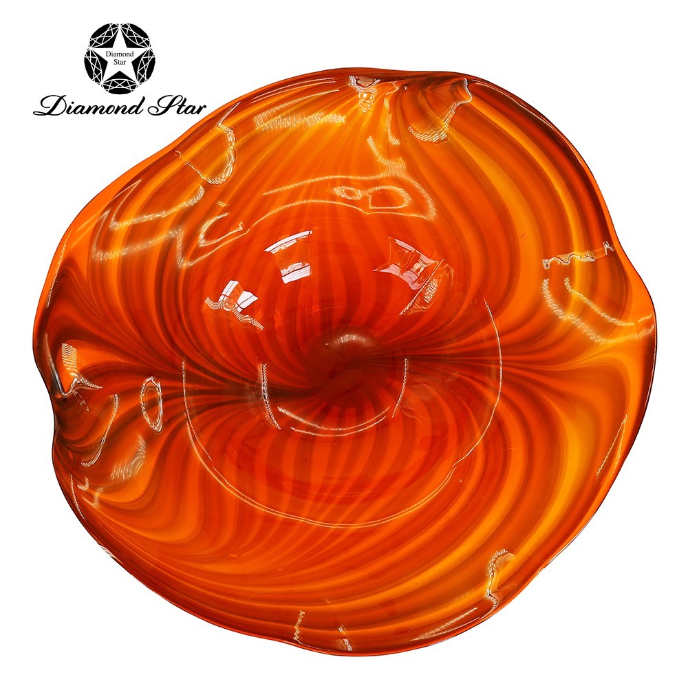 85590 D20"H4" - ART GLASS WALL PLATE