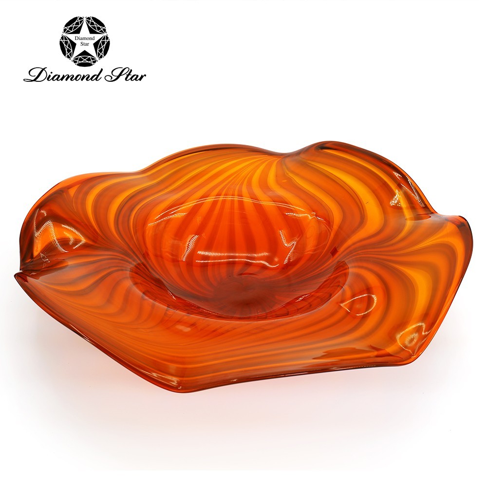 D25.5"H6" - ART GLASS WALL PLATE