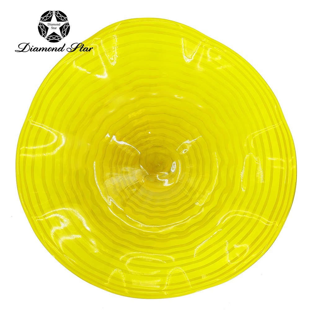 D25.5"H6" - ART GLASS WALL PLATE
