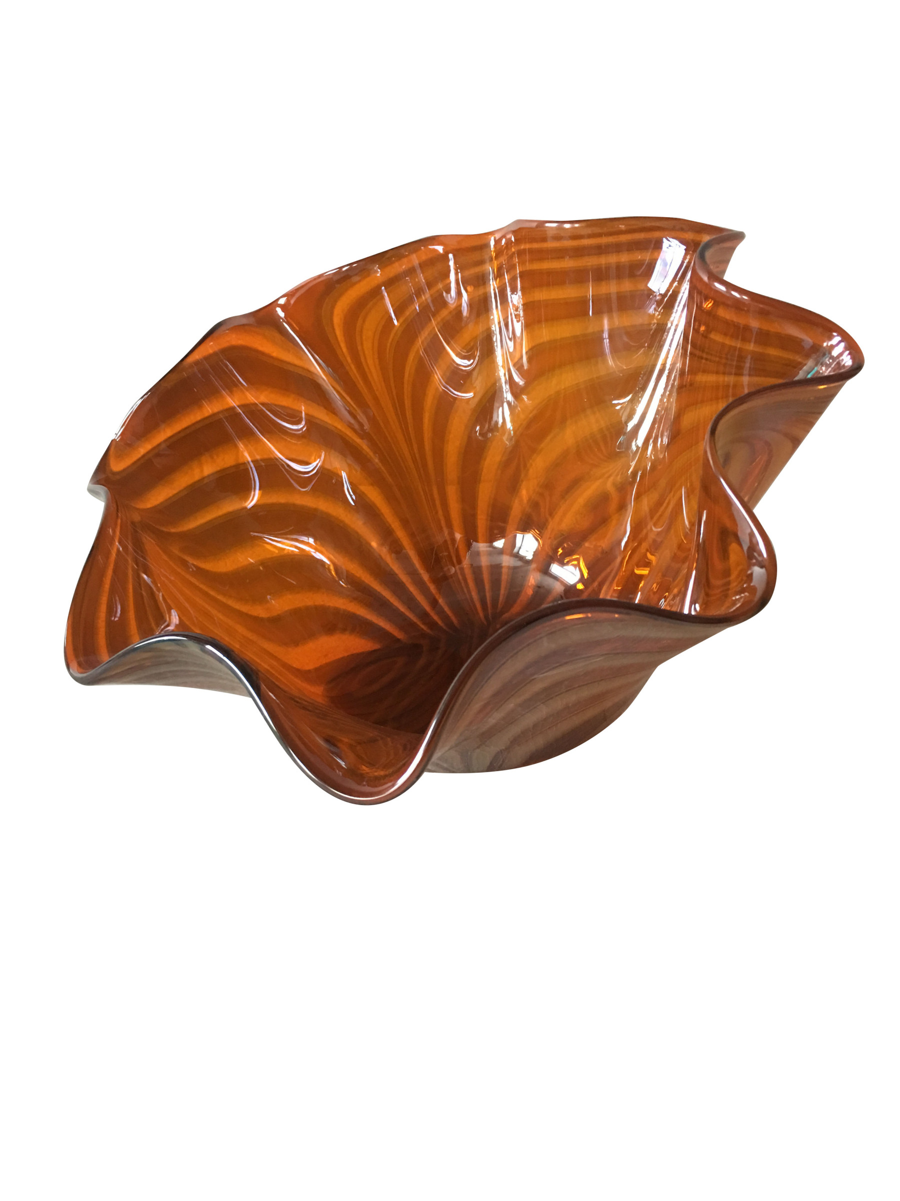 L12.5"W12"H8.5" - GLASS BOWL