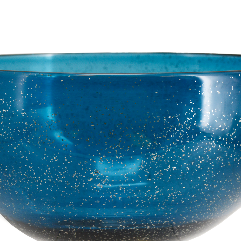 85639	 D11.8"H7.1" - GLASS VASE