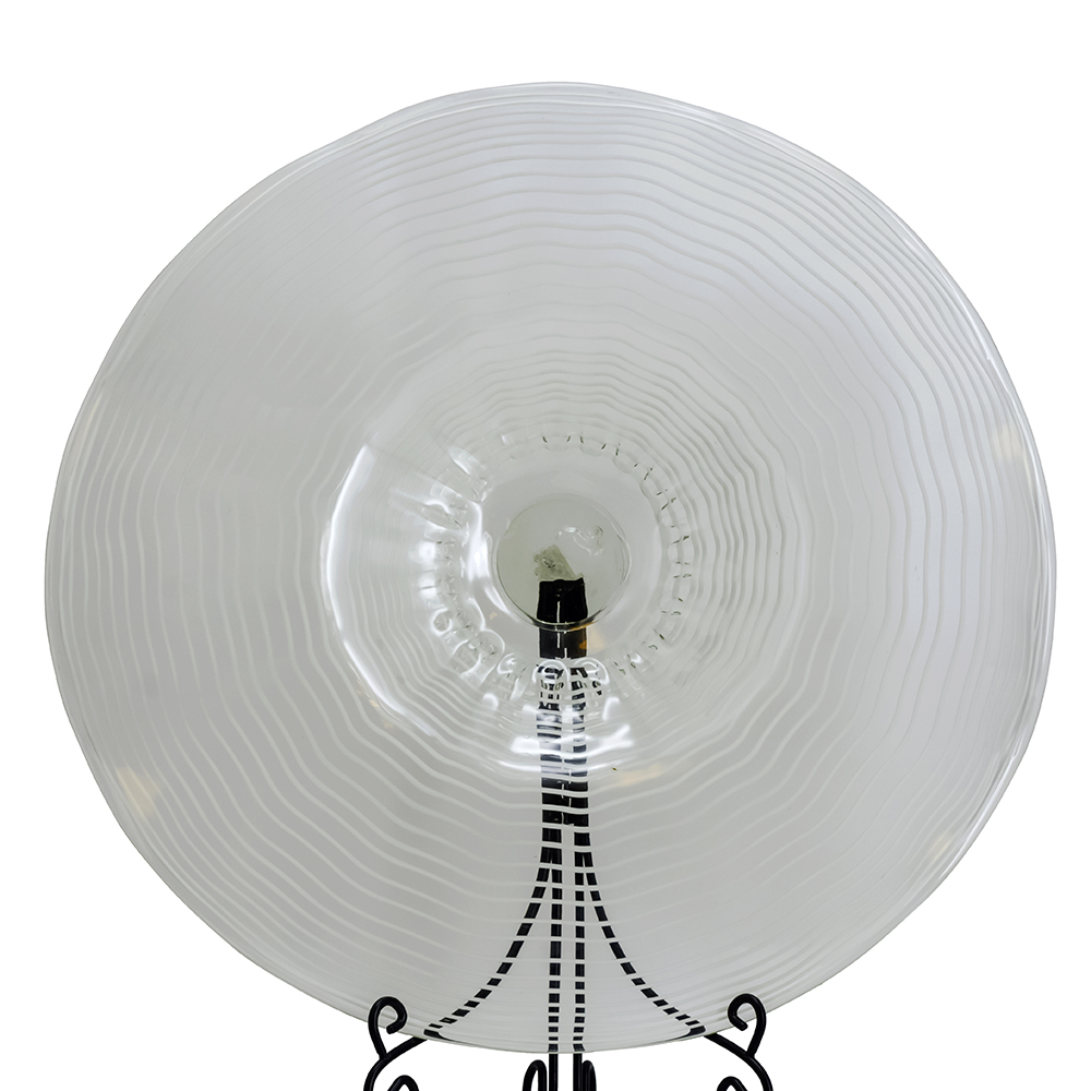 D25.5"H6" - ART GLASS WALL PLATE