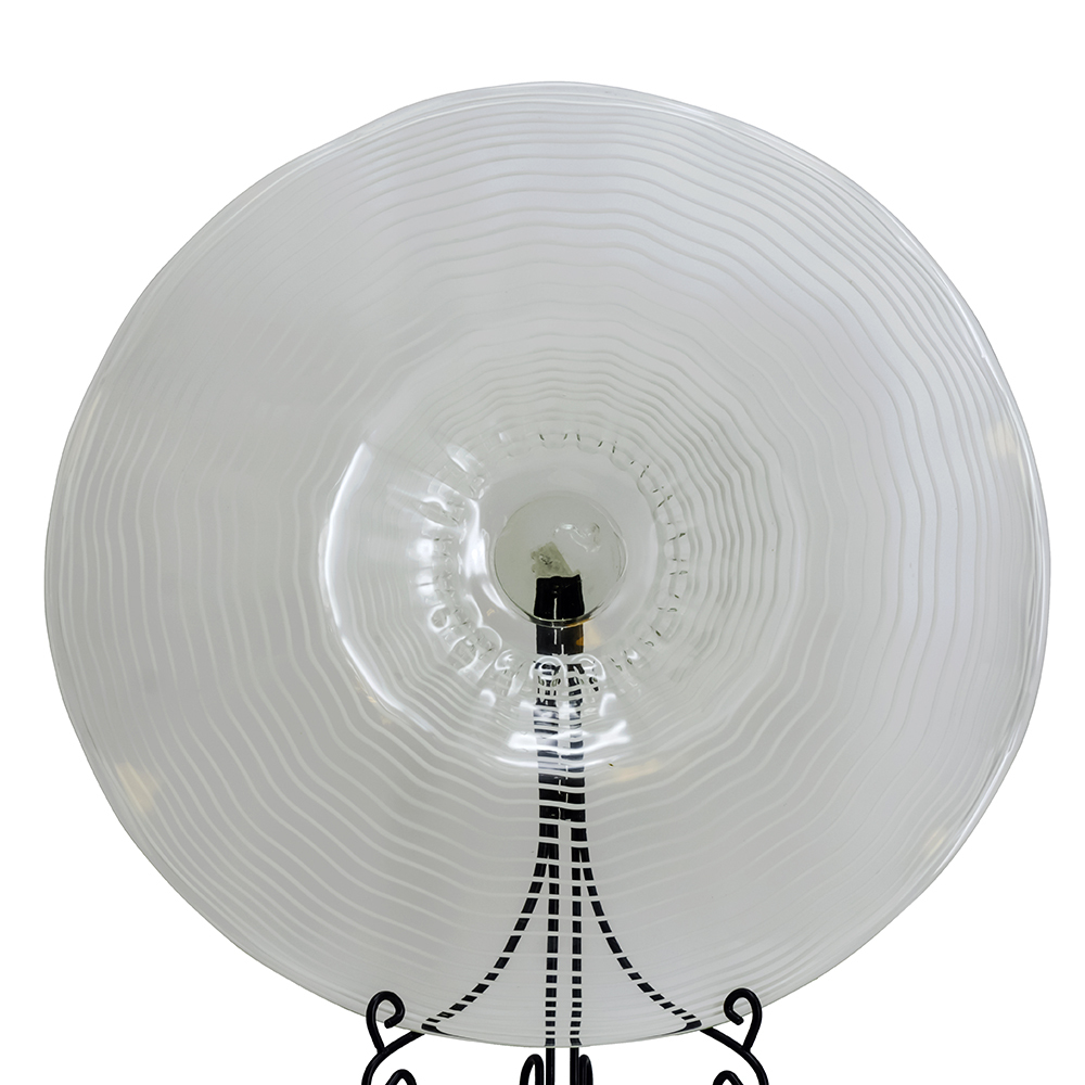 D25.5"H6" - ART GLASS WALL PLATE